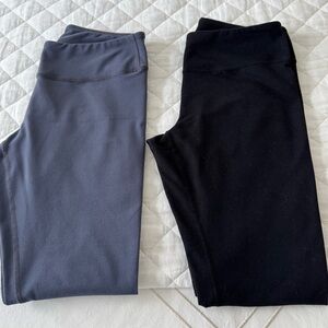 Zella Black and Gray Leggings
